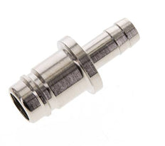 Nickel-plated Brass DN 15 Air Coupling Plug 13 mm Hose Pillar