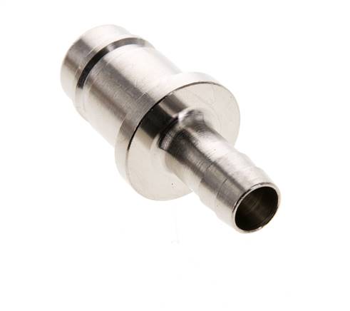 Nickel-plated Brass DN 15 Air Coupling Plug 13 mm Hose Pillar