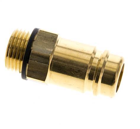 Brass DN 15 Air Coupling Plug G 1/2 inch Male