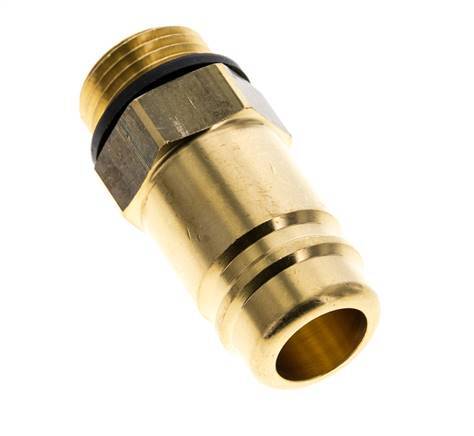 Brass DN 15 Air Coupling Plug G 1/2 inch Male