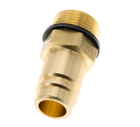 Brass DN 15 Air Coupling Plug G 3/4 inch Male