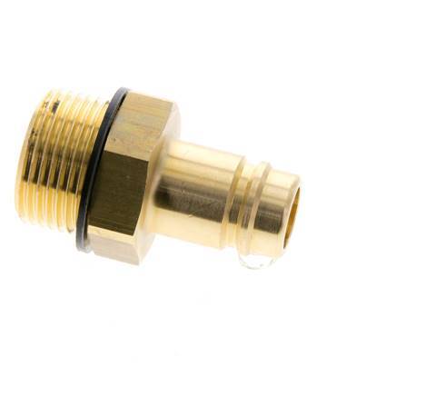 Brass DN 15 Air Coupling Plug G 1 inch Male