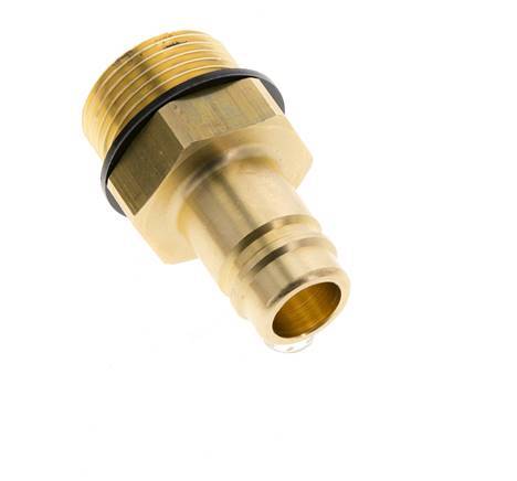 Brass DN 15 Air Coupling Plug G 1 inch Male