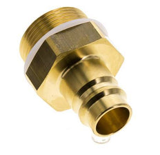 Brass DN 19 Air Coupling Plug G 1 1/4 inch Male