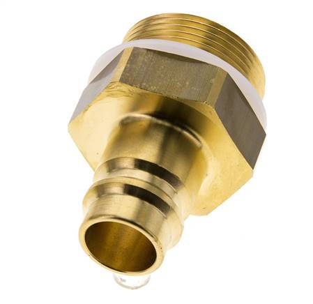 Brass DN 19 Air Coupling Plug G 1 1/4 inch Male