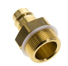 Brass DN 19 Air Coupling Plug G 1 1/4 inch Male