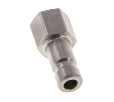 Stainless Steel 316L DN 2.7 (Micro) Air Coupling Plug M5 Female