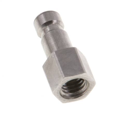 Stainless Steel 316L DN 2.7 (Micro) Air Coupling Plug M5 Female