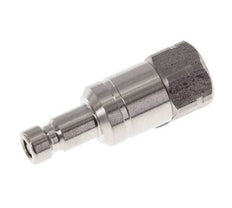 Stainless Steel 316L DN 2.7 (Micro) Air Coupling Plug M5 Female Double Shut-Off