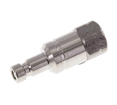 Stainless Steel 316L DN 2.7 (Micro) Air Coupling Plug G 1/8 inch Female Double Shut-Off