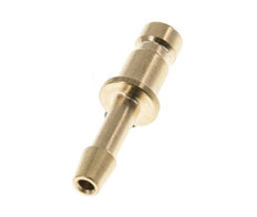 Brass DN 2.7 (Micro) Air Coupling Plug 3 mm Hose Pillar [10 Pieces]