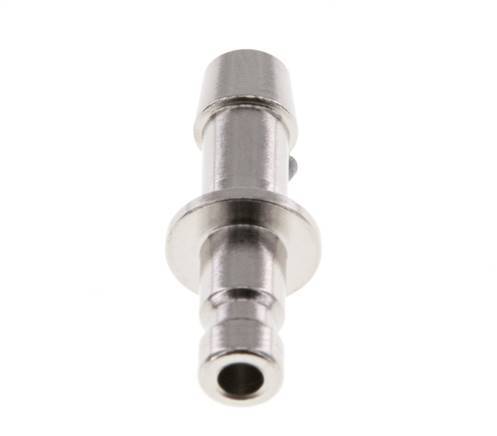 Nickel-plated Brass DN 2.7 (Micro) Air Coupling Plug 5 mm Hose Pillar [2 Pieces]