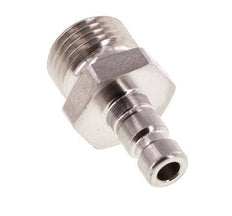 Stainless Steel 316L DN 2.7 (Micro) Air Coupling Plug G 1/8 inch Male