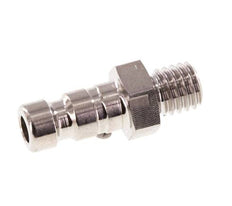 Stainless Steel 316L DN 2.7 (Micro) Air Coupling Plug M5 Male