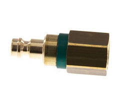 Brass DN 5 Green Air Coupling Plug G 1/4 inch Female