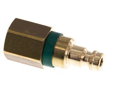 Brass DN 5 Green Air Coupling Plug G 1/4 inch Female