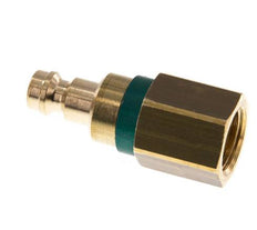 Brass DN 5 Green Air Coupling Plug G 1/4 inch Female