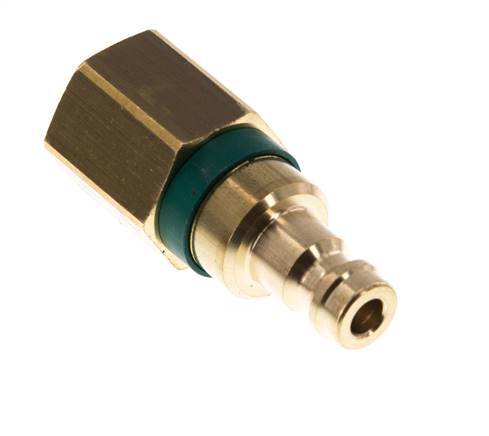 Brass DN 5 Green Air Coupling Plug G 1/4 inch Female