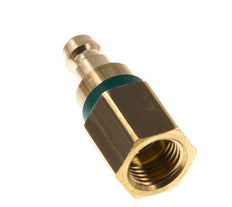 Brass DN 5 Green Air Coupling Plug G 1/4 inch Female