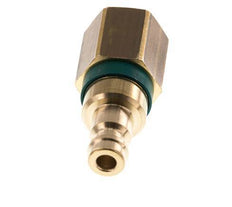 Brass DN 5 Green Air Coupling Plug G 1/4 inch Female