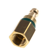 Brass DN 5 Green Air Coupling Plug G 1/4 inch Female