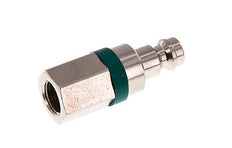 Nickel-plated Brass DN 5 Green Air Coupling Plug G 1/8 inch Female