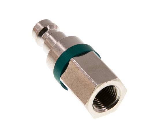 Nickel-plated Brass DN 5 Green Air Coupling Plug G 1/8 inch Female