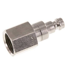 Nickel-plated Brass DN 5 Air Coupling Plug G 3/8 inch Female Double Shut-Off