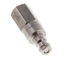 Stainless steel DN 5 Air Coupling Plug G 1/8 inch Female Double Shut-Off
