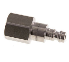 Stainless steel DN 5 Air Coupling Plug G 3/8 inch Female Double Shut-Off