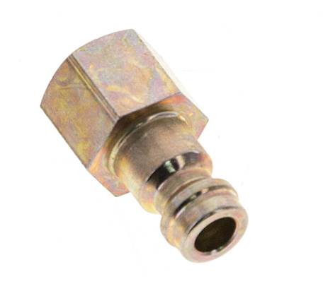 Hardened steel DN 5 Air Coupling Plug G 1/8 inch Female