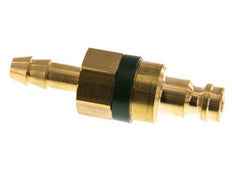 Brass DN 5 Green Air Coupling Plug 6 mm Hose Pillar