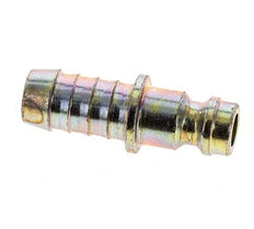Hardened steel DN 5 Air Coupling Plug 8 mm Hose Pillar