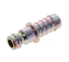 Hardened steel DN 5 Air Coupling Plug 8 mm Hose Pillar