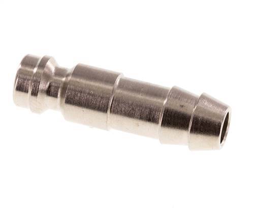 Hardened steel DN 5 Air Coupling Plug 8 mm Hose Pillar