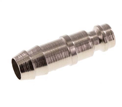 Hardened steel DN 5 Air Coupling Plug 9 mm Hose Pillar