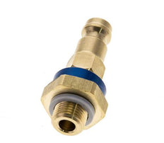 Brass DN 5 Blue-Coded Air Coupling Plug G 1/8 inch Male