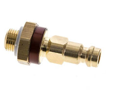 Brass DN 5 Brown-Coded Air Coupling Plug G 1/8 inch Male