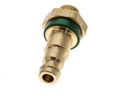Brass DN 5 Green-Coded Air Coupling Plug G 1/8 inch Male