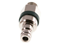 Nickel-plated Brass DN 5 Green Air Coupling Plug G 1/8 inch Male