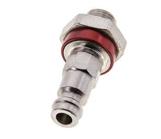 Nickel-plated Brass DN 5 Red-Coded Air Coupling Plug G 1/8 inch Male