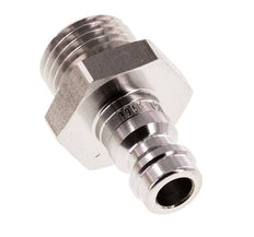 Stainless Steel 316L DN 5 Air Coupling Plug G 1/4 inch Male