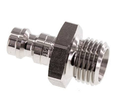 Stainless Steel 316L DN 5 Air Coupling Plug G 1/4 inch Male
