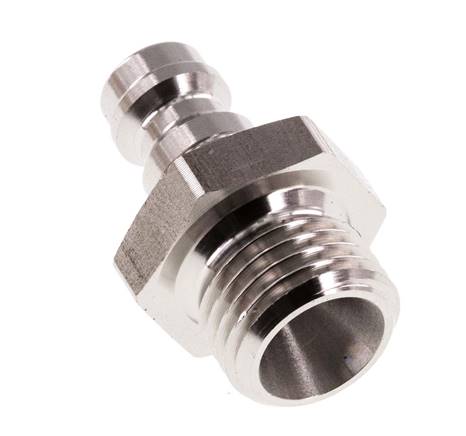 Stainless Steel 316L DN 5 Air Coupling Plug G 1/4 inch Male