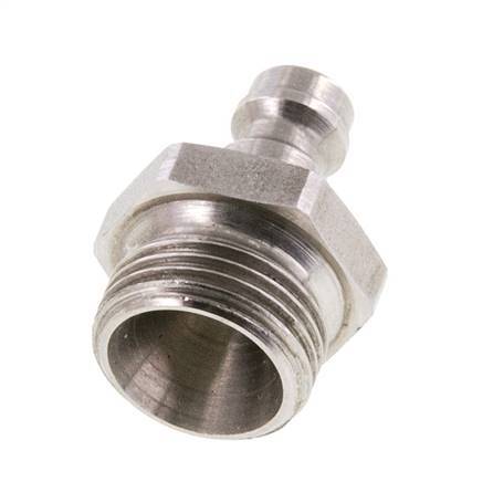 Stainless steel 306L DN 5 Air Coupling Plug G 3/8 inch Male
