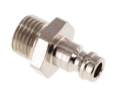 Hardened steel DN 5 Air Coupling Plug G 1/4 inch Male