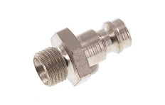 Hardened steel DN 5 Air Coupling Plug G 1/8 inch Male [2 Pieces]