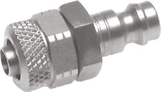 Nickel-plated Brass DN 5 Air Coupling Plug 6x8 mm Union Nut [2 Pieces]
