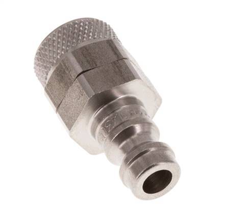 Stainless steel DN 5 Air Coupling Plug 6x8 mm Union Nut