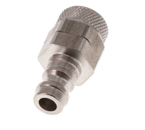 Stainless steel DN 5 Air Coupling Plug 6x8 mm Union Nut